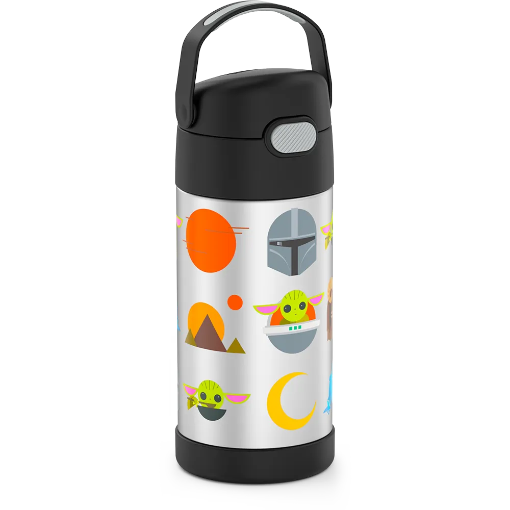 12oz FUNTAINER® WATER BOTTLE THE MANDALORIAN™