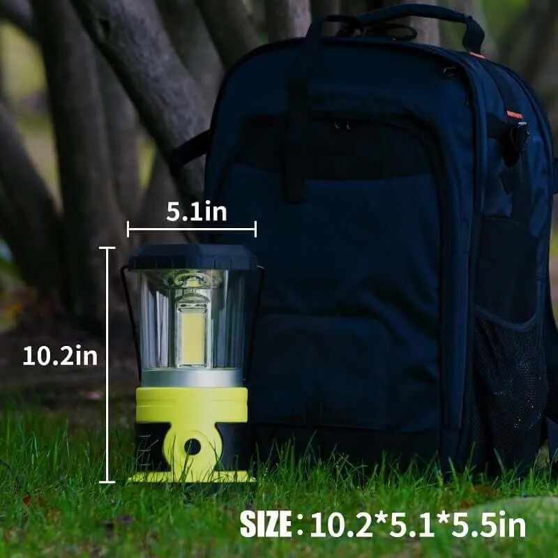 1800 Lumens COB Battery Portable Camping Lantern