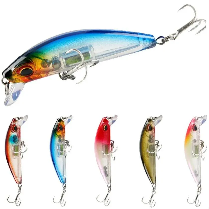 1pcs 7cm 11g Minnow Fishing Lure Wobblers 3D Eyes Sinking Hard Artificial Bait Bass Pike Trolling Carp Crankbait Fishing Tackle