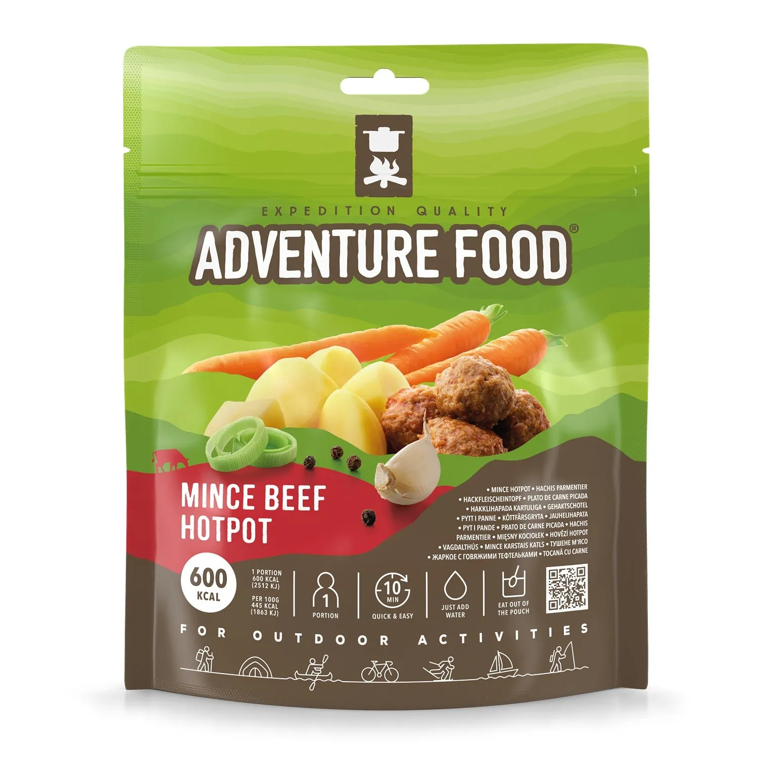 Adventure Food Mince Beef Hotpot