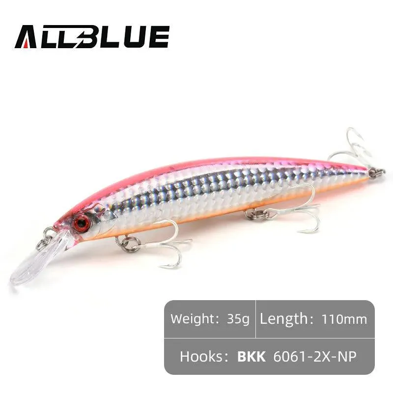 ALLBLUE Heavy Weight Minnow 90mm/110mm SpinnerBait