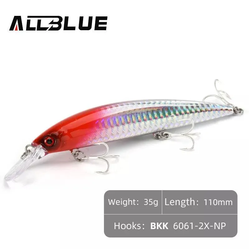 ALLBLUE Heavy Weight Minnow 90mm/110mm SpinnerBait