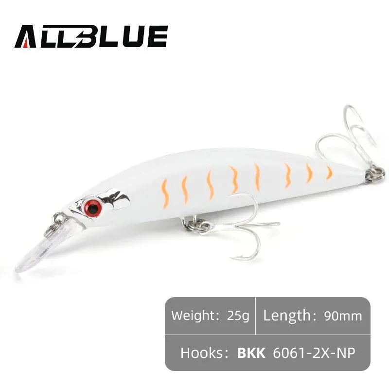 ALLBLUE Heavy Weight Minnow 90mm/110mm SpinnerBait