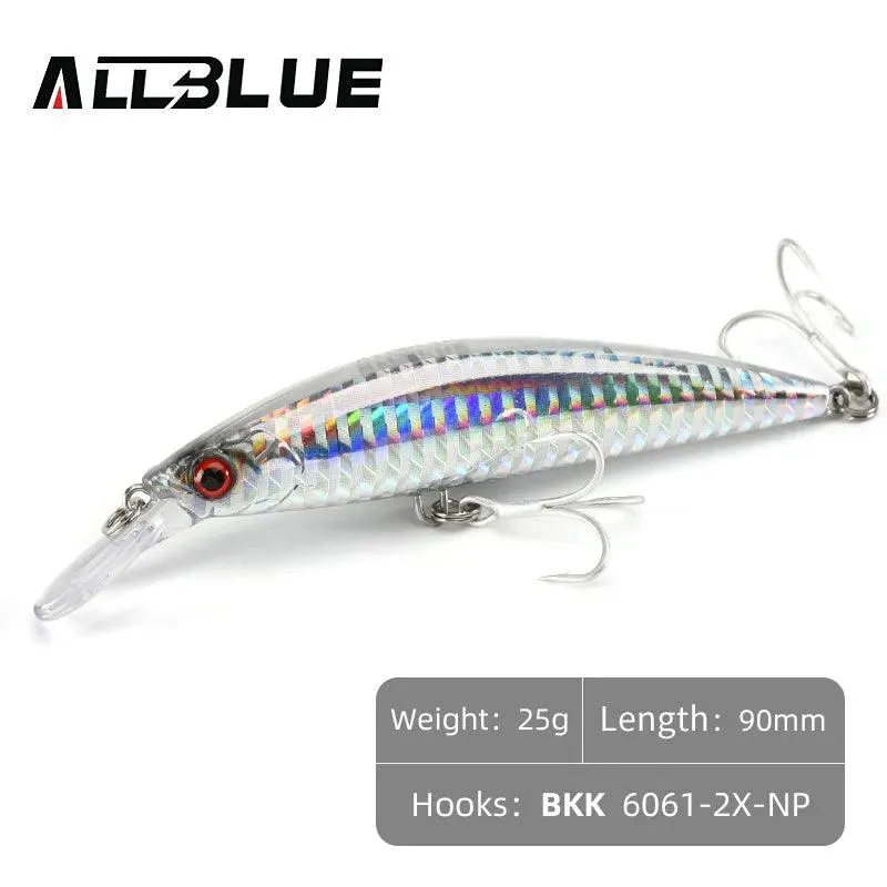 ALLBLUE Heavy Weight Minnow 90mm/110mm SpinnerBait