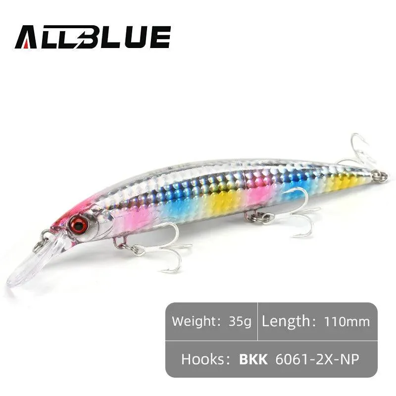 ALLBLUE Heavy Weight Minnow 90mm/110mm SpinnerBait