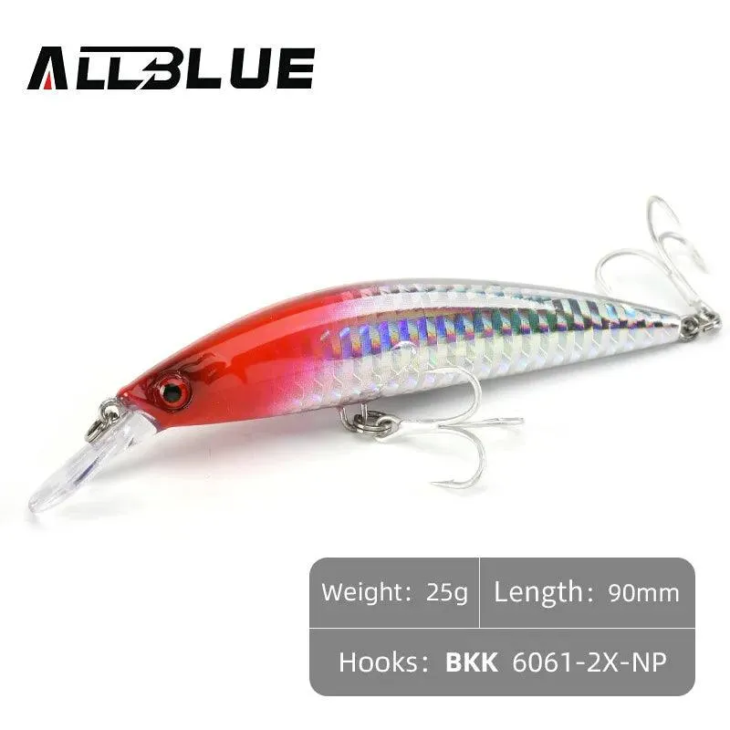 ALLBLUE Heavy Weight Minnow 90mm/110mm SpinnerBait