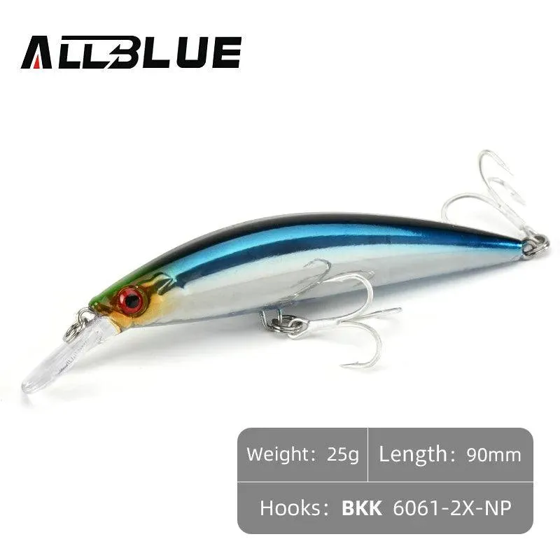 ALLBLUE Heavy Weight Minnow 90mm/110mm SpinnerBait