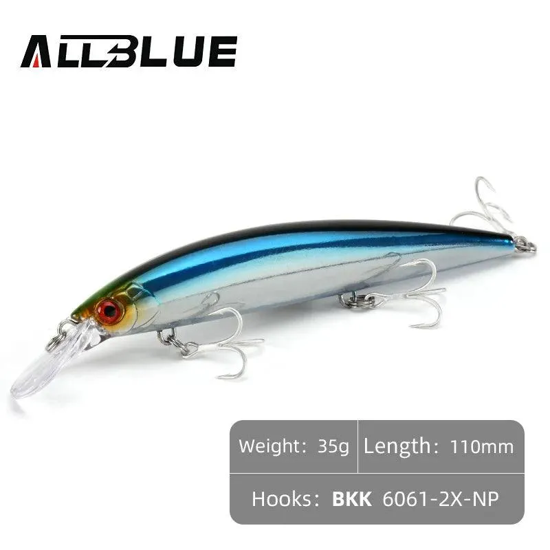 ALLBLUE Heavy Weight Minnow 90mm/110mm SpinnerBait