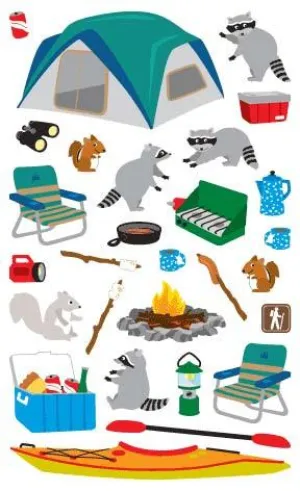 Camping Stickers