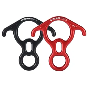 Descender Rappelling Gear - For Rescue Equipment, Rock Climbing, Ziplining