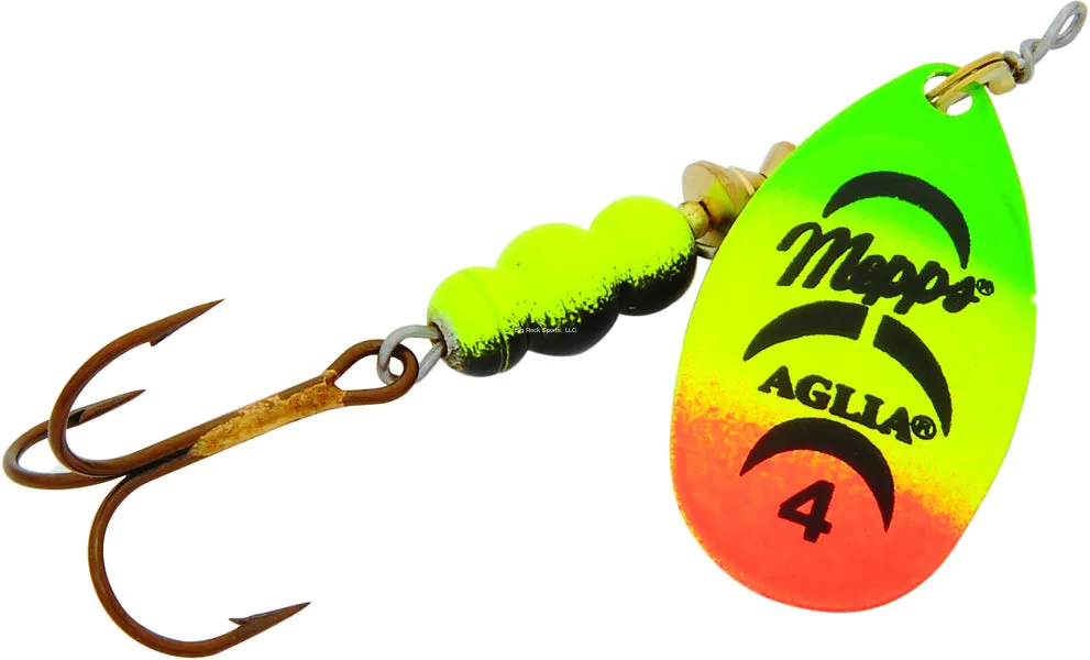 Firetiger - Mepps Aglia Lure Shallow Runner #1,2,3 &4