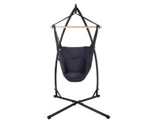 Hanging Hammock Chair With Steel Hammock Chair Stand