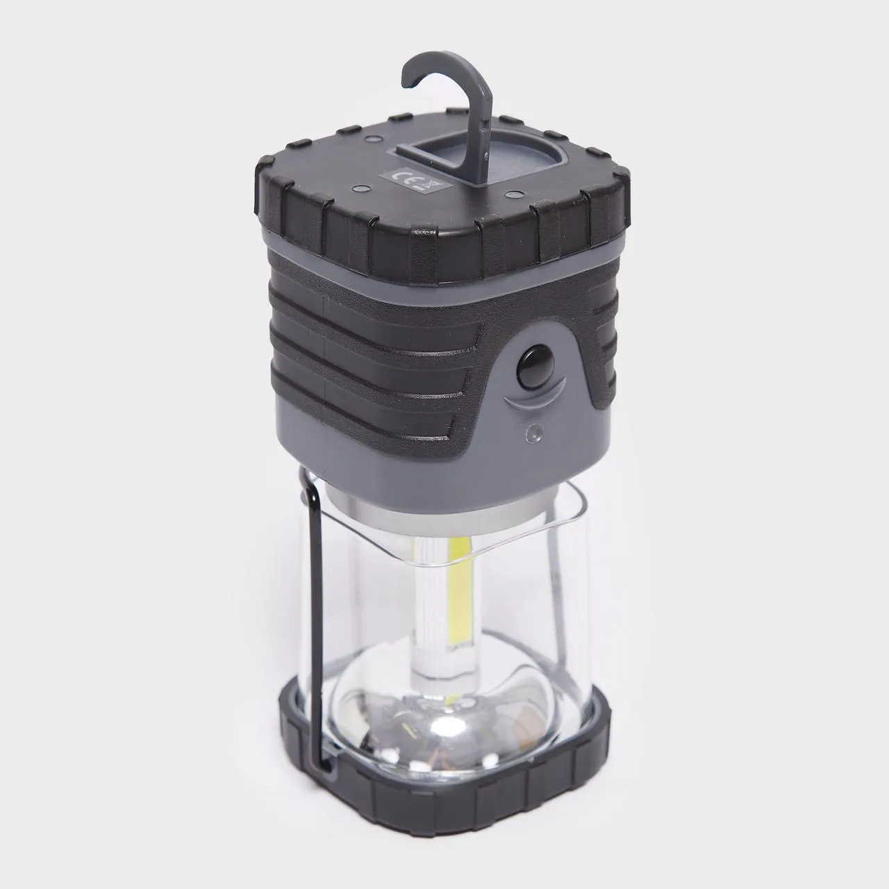 HI-GEAR COB 500 Lumen Camping Lantern, Portable Outdoor Light for Camping, Grey