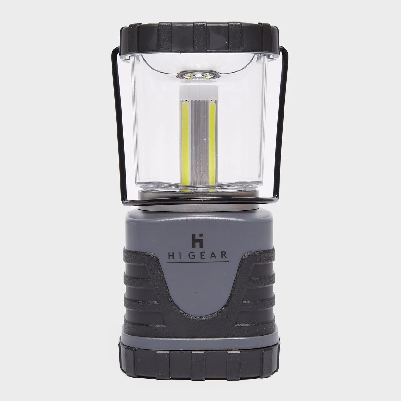 HI-GEAR COB 500 Lumen Camping Lantern, Portable Outdoor Light for Camping, Grey