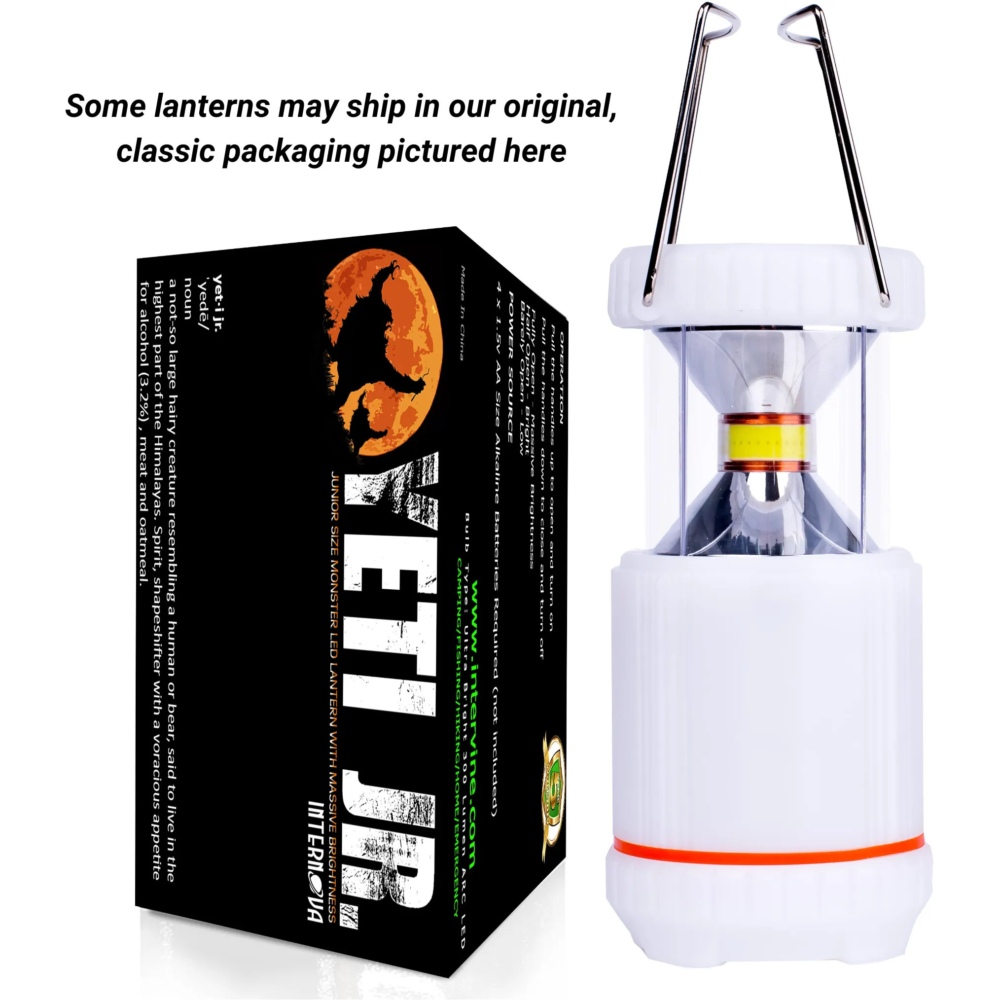 Internova Junior Monster Camping Lantern