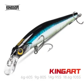 Kingdom Kingart Sinking Minnow 6g 9g 14g 18.6g