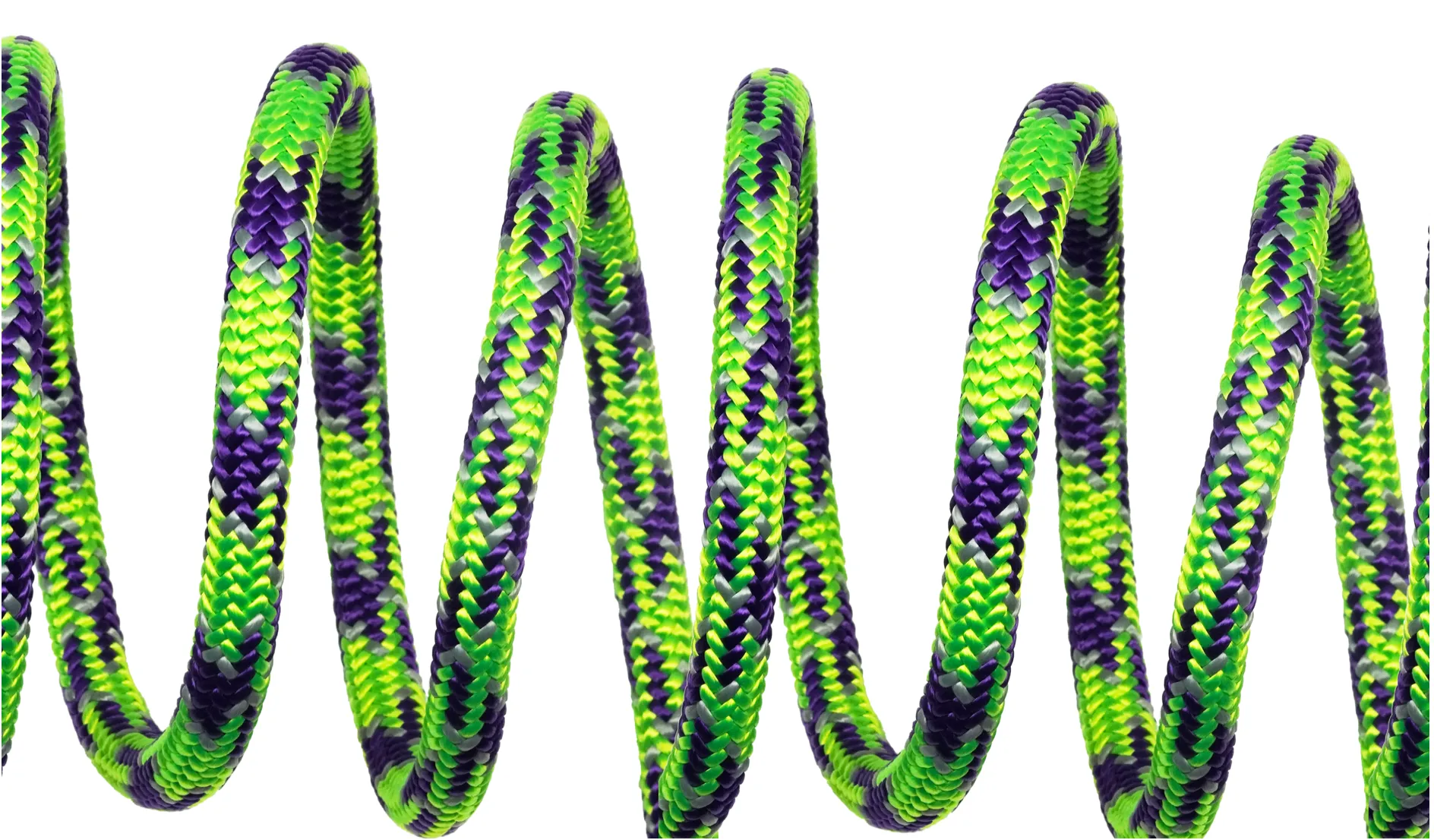 Mardi Gras™ Spliced Eye Climbing Rope