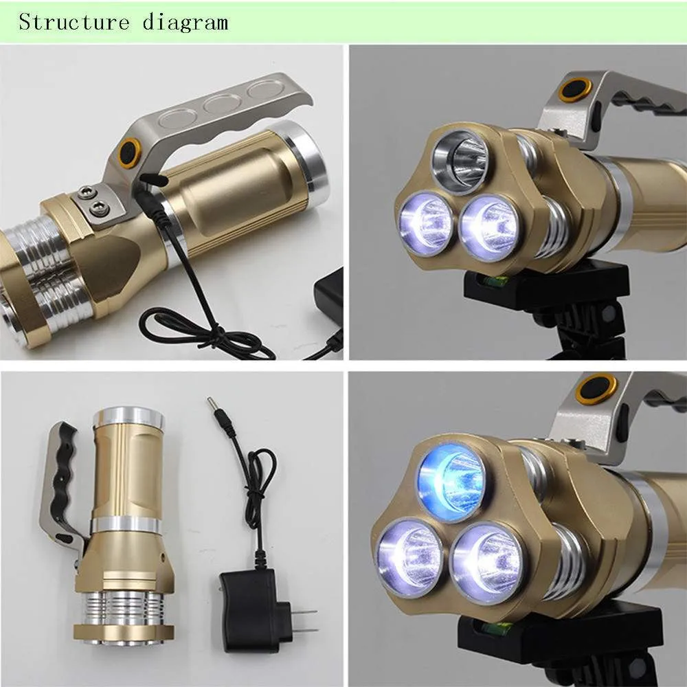 Multifunction LED Energy Saving Flashlight