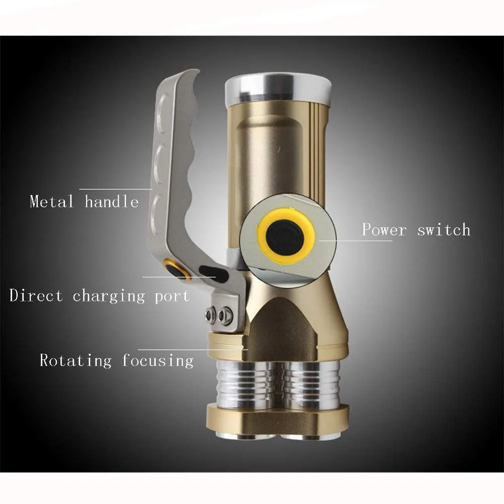 Multifunction LED Energy Saving Flashlight