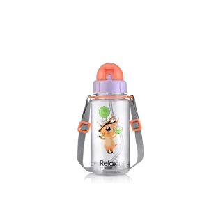 RELAX 400ML EDEN TRITAN KIDS WATER BOTTLE - ROSA