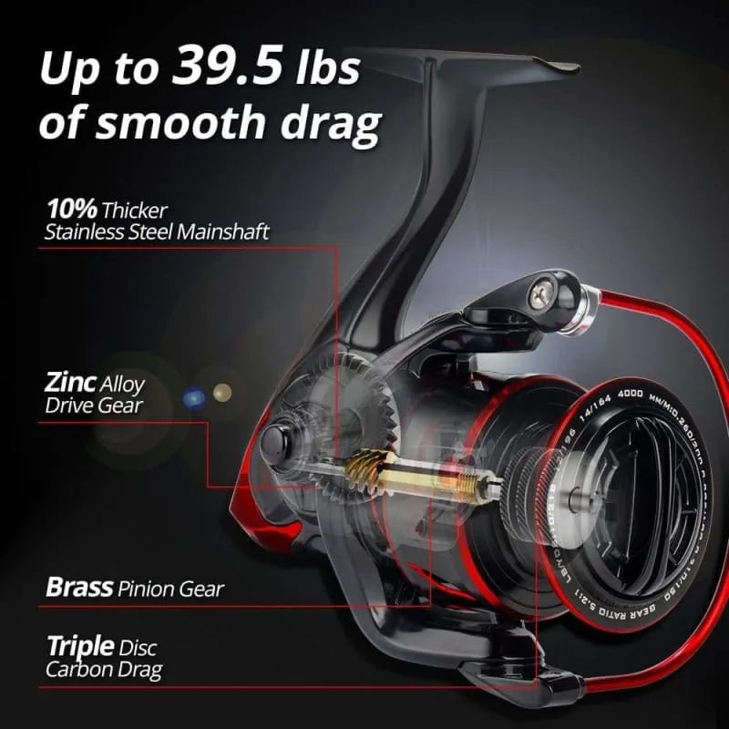 Stylish Water Resistance Spinning Reel for Fishing