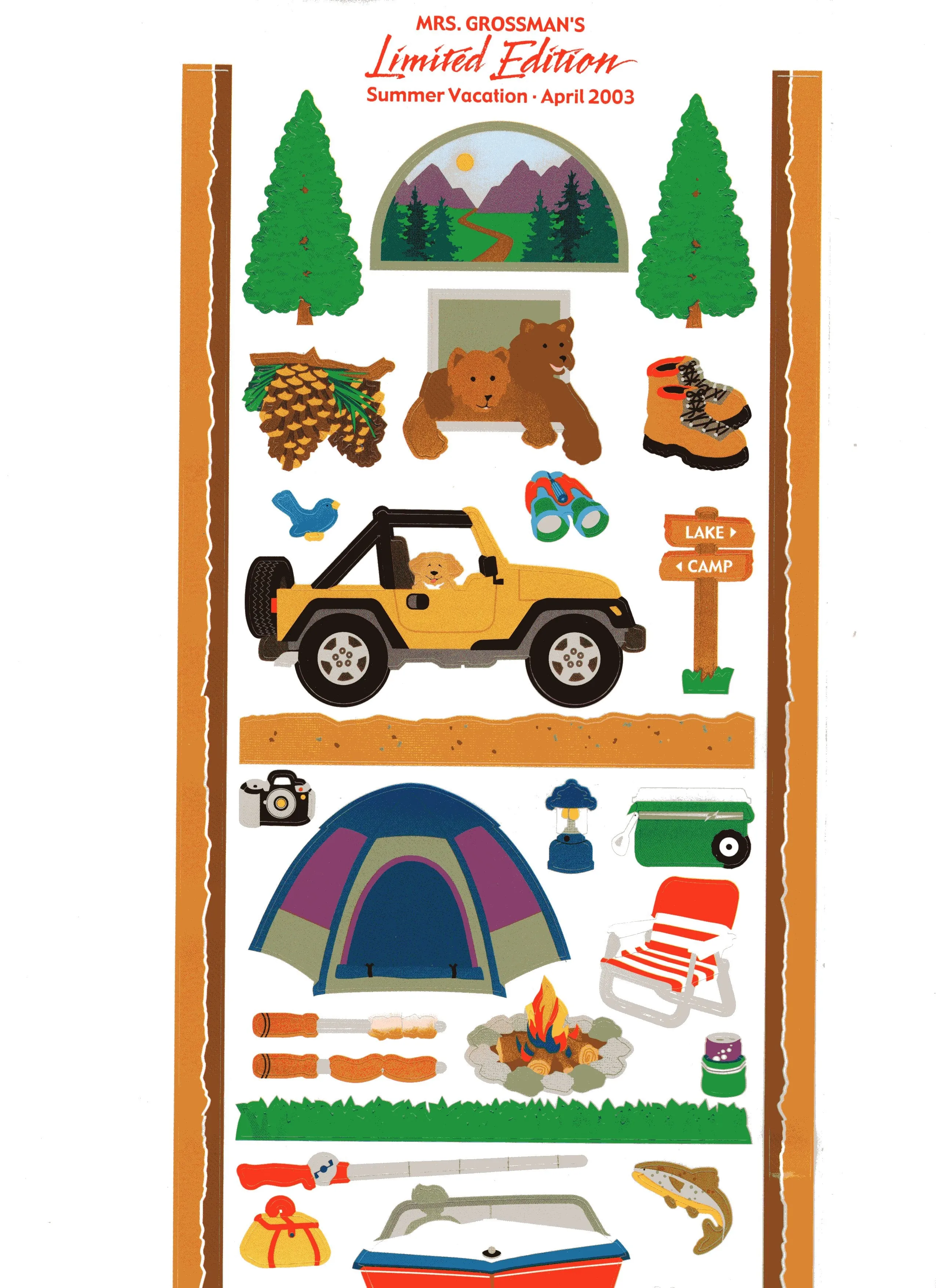 Summer Camping Vacation