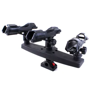 Triple Mount Multi-Function Fishing Rod Holder