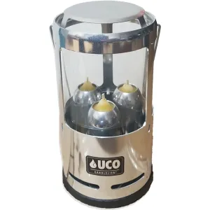 UCO Camping Lantern Silver - Three Candle