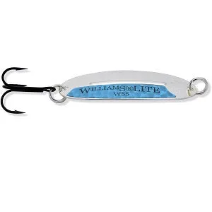 Williams W55EB-EB Medium Wabler Lite Spoon 2-5/8" 1/4oz Electric Blue